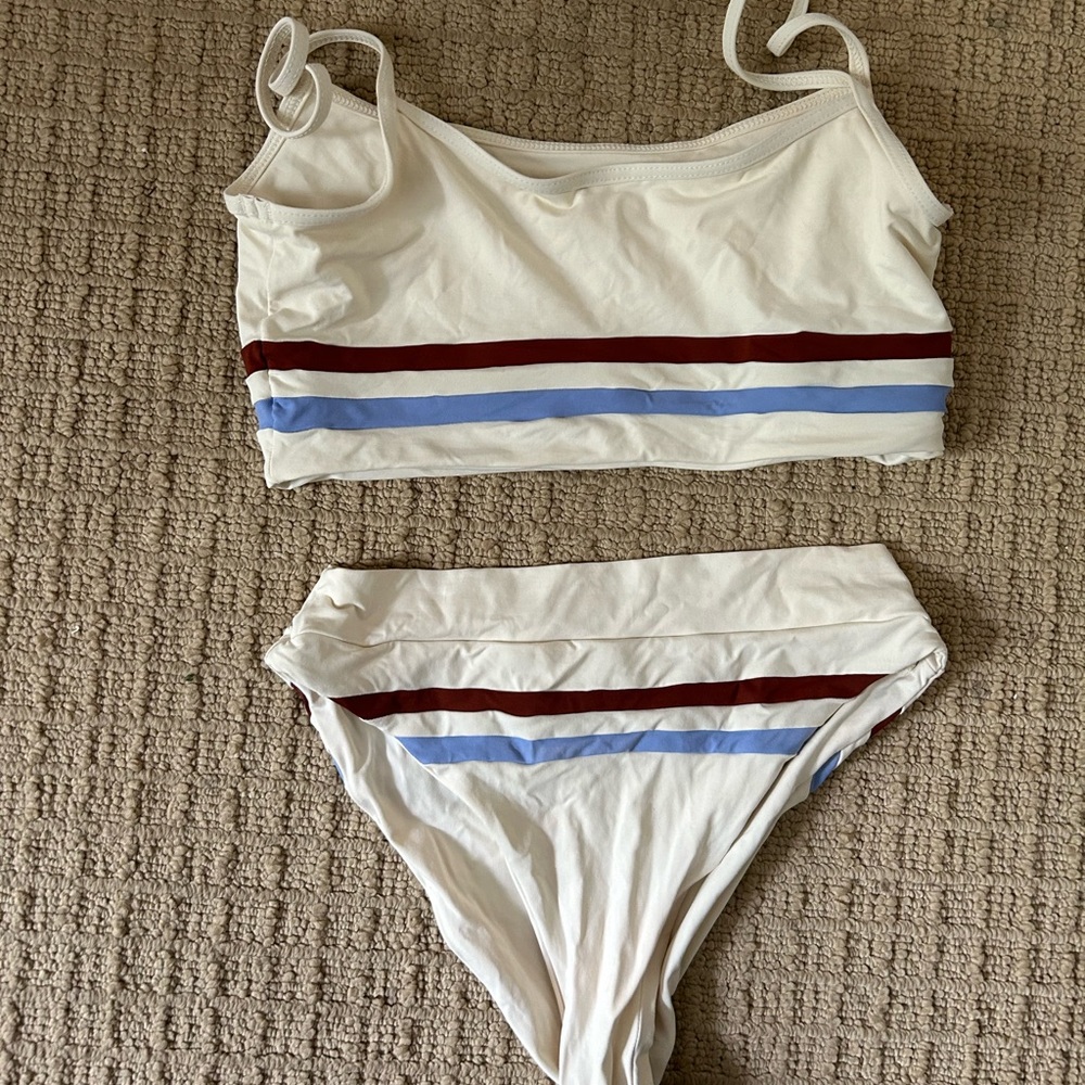 L*space high waisted bikini set